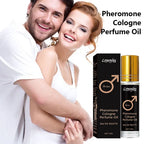 Lemonfay Pheromone Cologne Perfume Oil for Men Roll On Long Lasting Fragrance Portable 15ml Eau De Toilette for Dating