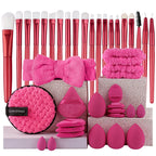 Makeup Brush Set 20Pcs Kit Soft Fluffy Eye Shadow Brushes Cosmetic Foundation Powder Highlighter Blending Beauty Tool Beginners