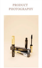 Color Mascara 14 Thick Curl Waterproof Non-smudding Natural Long Lasting Blue White Green Pink Black  Eye Makeup
