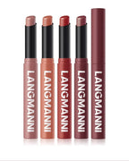 New Rotating Velvet Matte Lipstick Long Lasting Waterproof Lipstick Non-Stick Cup Lip Stain Tint Cosmetics Pencil Liner Makeup