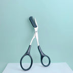 Eyebrow Razor Scissor  Stainless Steel Safe Anti-scratch Trimmer for Beginners Crescent Sharp Beauty Tool Multi-color