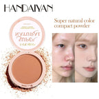 8 Colors Loose Powder Oil Control Waterproof Mineral Face Foundation Cosmetics Long Lasting Makeup Powder Compact Powder Pressed