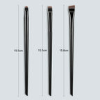 3 Pcs edge eyeliner brush oblique head eyebrow brush outline eyeliner brush ultra-thin eyeshadow brush makeup tools