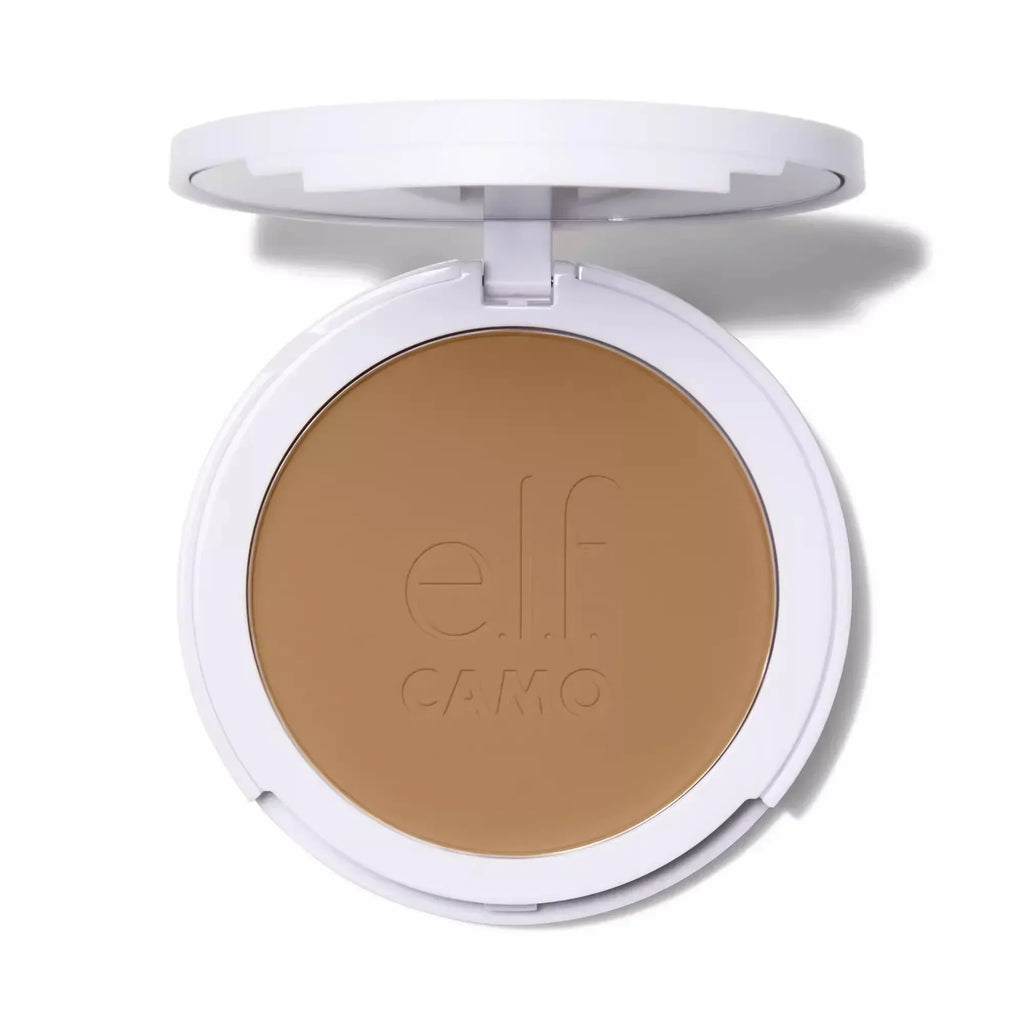 ELF Camo Powder Foundation Flawless Powder Matte Long-lasting Concealer Waterproof Brightening Pore-minimizing Makeup Cosmetics