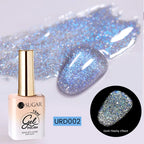 UR SUGAR 15ml Champagne Gold Sliver Reflective Glitter Gel Nail Polish Varnish Semi Permanent Soak Off UV Gel For Manicure Art