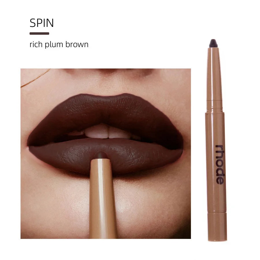 Skin Peptide Lip Shape Pen Lip Liner Long Lasting Lip Tint Pencil Pen Makeup Lipstick Powder Blusher Gloss Rouge Makeup Lipliner