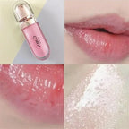 Kiko 3D Liquid Lip Glaze Transparent Lip Mirror Lipstick Nourishing Glossy Full Lips Not Fading Milk Tea Bean Paste Makeup