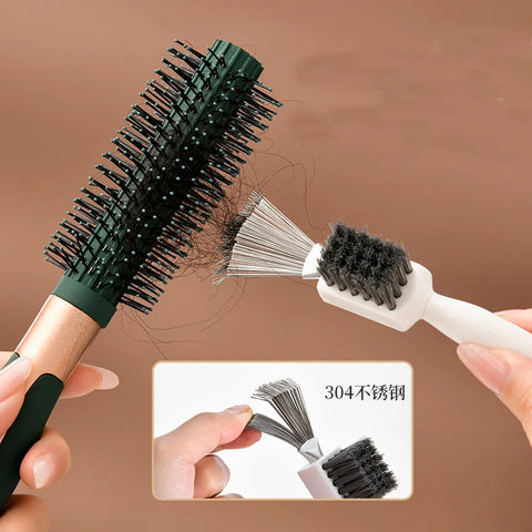 2 in 1 Comb Cleaner Delicate Cleaning Hair Brush Comb Cleaning Tools Hairbrush Cleaner Metal Wire Comb Cleaner Hair Brush Rake