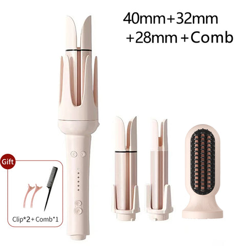 Automatic Hair Curler 32mm Auto Rotating Ceramic Hair Roller Professional Curling Iron Stick 40mm Curling Wand Hair Waver gift