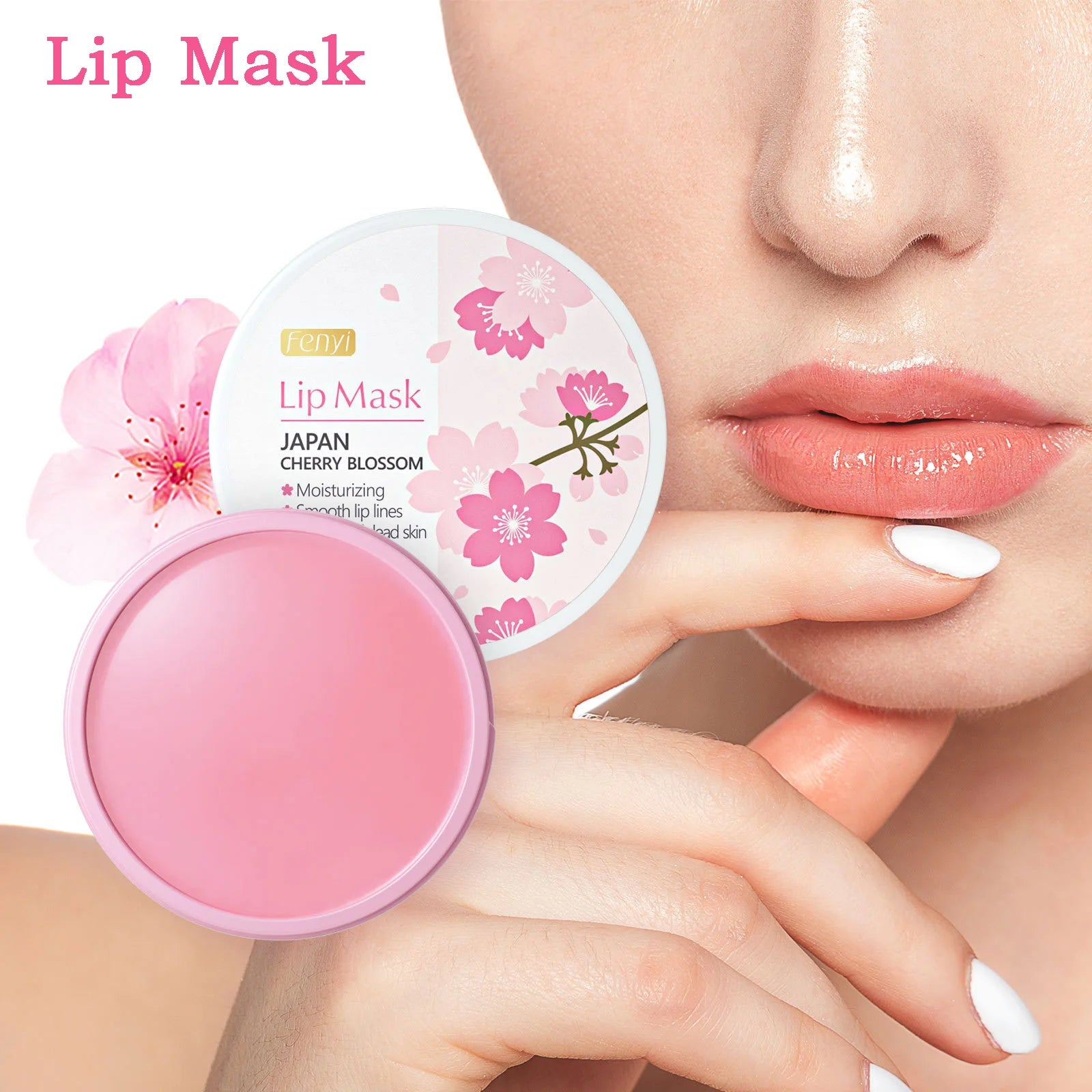 Sakura Moisturizing Without Greasiness Lip Mask Peeling Remove Dead Skin Cuticle Repair Anti Dry Crack Gentle & Nourishing 15g