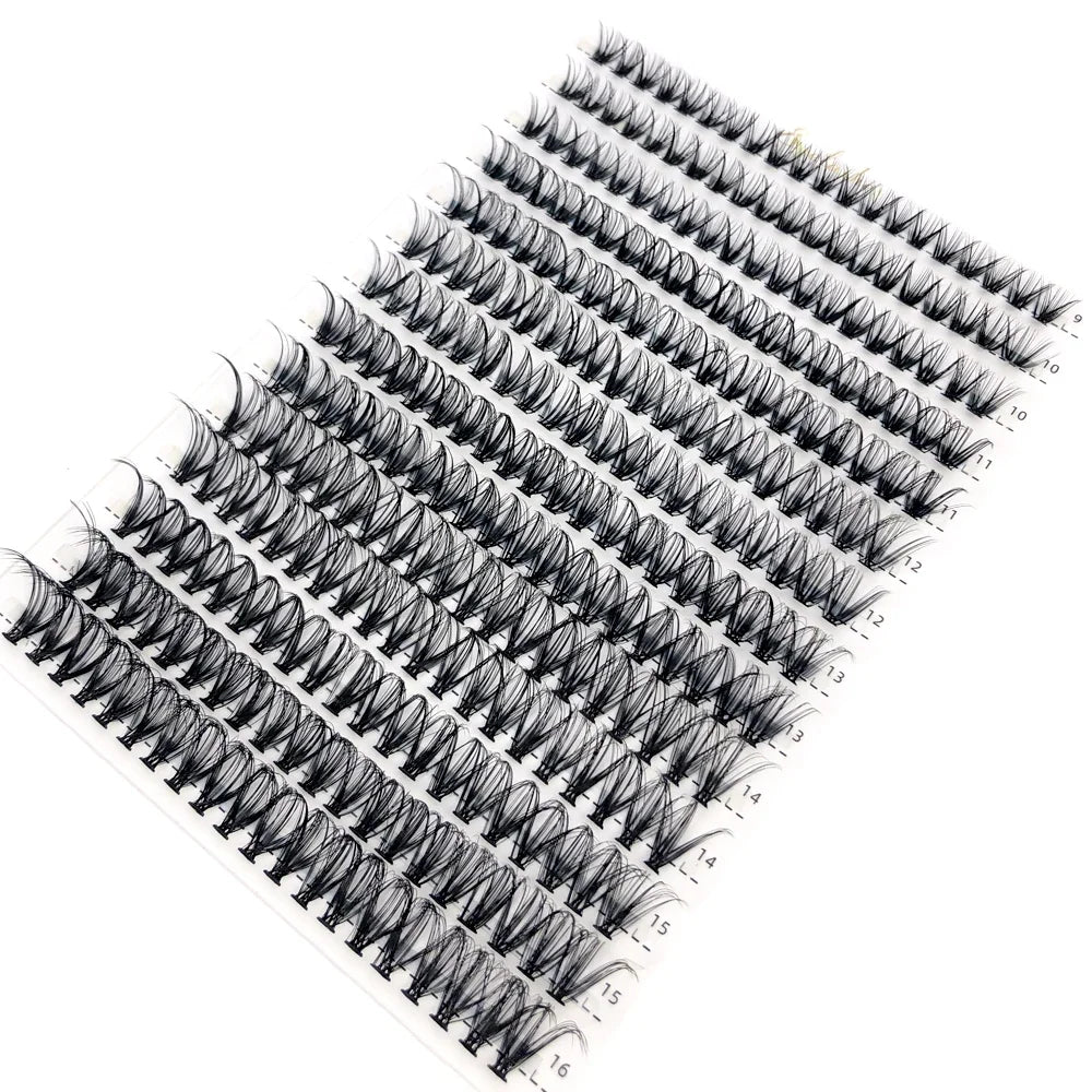 60D/80D Mink Eyelashes 100/280 Bundles Natural Eyelash extension 3D Russia Volume Individual Eyelash Cluster Makeup Tools Lashes