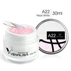 30ml Venalisa Builder Jelly Gel French Soak Off UV LED Poly Nail Gel Pearl Pink Funny Bunny Nail Extension Nail Manicure