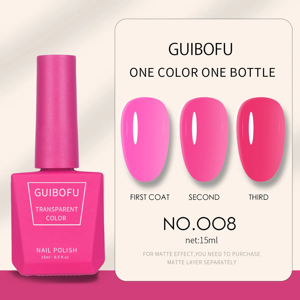 1pc 15ml Milky Jelly Nude Gel Nail Polish Transparent Colors Sheer White Pink Gel Nail Kit For Salon 68 Color
