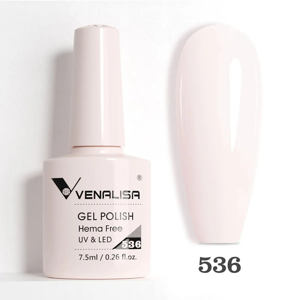 Venalisa VIP5 Nail Gel Polish HEMA/TPO FREE Full Coverage Beautiful Semi Permanent Soak Off UV LED Gel Nail Polish Gel Lacquer
