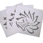 Women Eyes Makeup Stencils Winged Eyeliner Stencil Template Shaping Tools Eyebrows Eye Shadow Makeup Template Tool Stickers Card