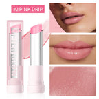 Lip Balm Lifter Glaze Oil Balm with Hyaluronic Acid and Hydrating Oil Blend with 24HRs of Smooth Moisturizing Shine Pink Makeup