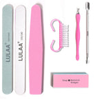 LINMANDA Manicure UV LED Lamp Kit Set UV Lamp and 20000RPM  Nail Drill Machine Kit and Remove Dead Skin Manicure Tools Set