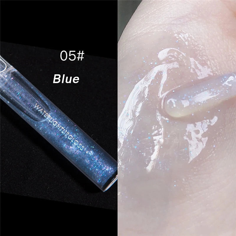 Moisturizing Gloss Plumping Lip Gloss Lip Plumper Makeup Glitter Nutritious Liquid Lipstick Cherry Jelly Oil Clear Lip Gloss