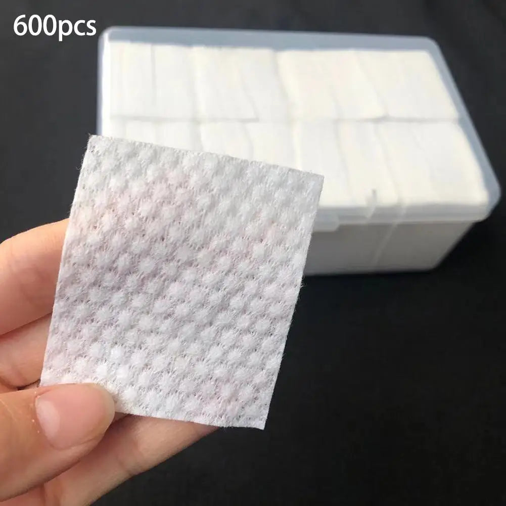 600pcs Thin/Pearl Disposable Tattoo Clean Cotton Pads Microblading Supplies Soft Facial Makeup Remover Cleansing Cottons