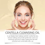 Centella Cleansing Oil Makeup Remover Gentle Facial Cleansing Moisturizing Vitamin E Oil Control Shrink Pores Skincare Products