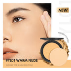 Wholesale FOCALLURE Natural Face Powder Mineral Foundations Oil-control Full Coverage Concealer Long Lasting Makeup Face Powder