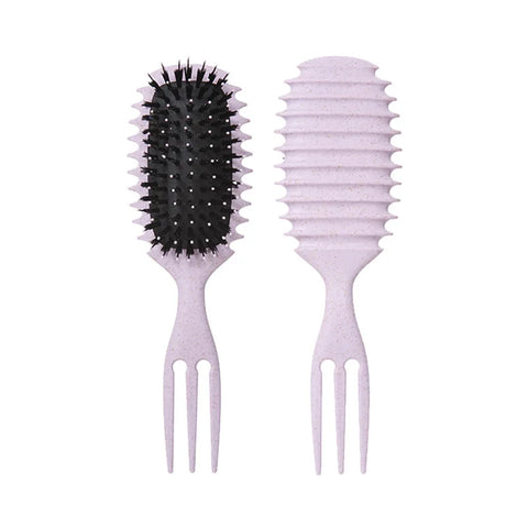 1PC Candy bursh Curly Hair Styling Brush: Defined Curls on Wet Hair- Nylon Bristles Detangling Volumizing Comb for All Hair Type