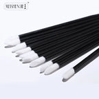 MEISHENJIE 50/500/1000pcs Lip Brushes Makeup Mascara Wands Lipstick Micro Brushes Applicators Cleaner for Eyelash Extension Tool