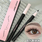 0.05mm Eyeliner Liquid Pen Matte Smooth Quick Dry Waterproof Ultra-thin Eyeliner Lower Eyelash Pen Non Smudging Korean Makeup
