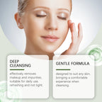 HOYGI Mugwort Cleansing Oil Makeup Remover Dirt Deep Cleansing Pore Shrinking Refreshing Non Irritating Makeup Remover Oil 100ml