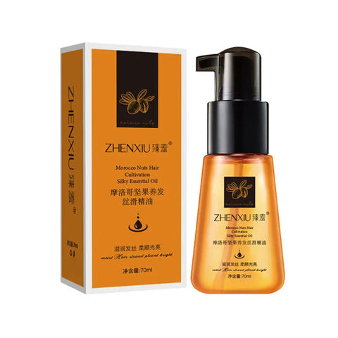 Morocco Argan Hair Oil Care Essence Nourishing Repair Damaged Improve Split Hair Rough Remove Greasy Treatment Hair Care 30/70ml