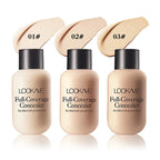 Full Cover Liquid Concealer Cream Makeup Moisturizing Eye Dark Circles Cream Face Foundation Waterproof Make Up Base Cosmetics