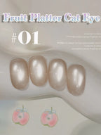 MIANEL 12ML 1-12pcs Jiannan Bistro Cat Eye Gel Nail Polish Blue Nails White Nails Pink Nails Nail Art Use Nail Supplies