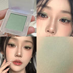 HERORANGE youth monochrome makeup eye shadow ins pearlescent fine flash natural delicate mashed potato eye shadow plate