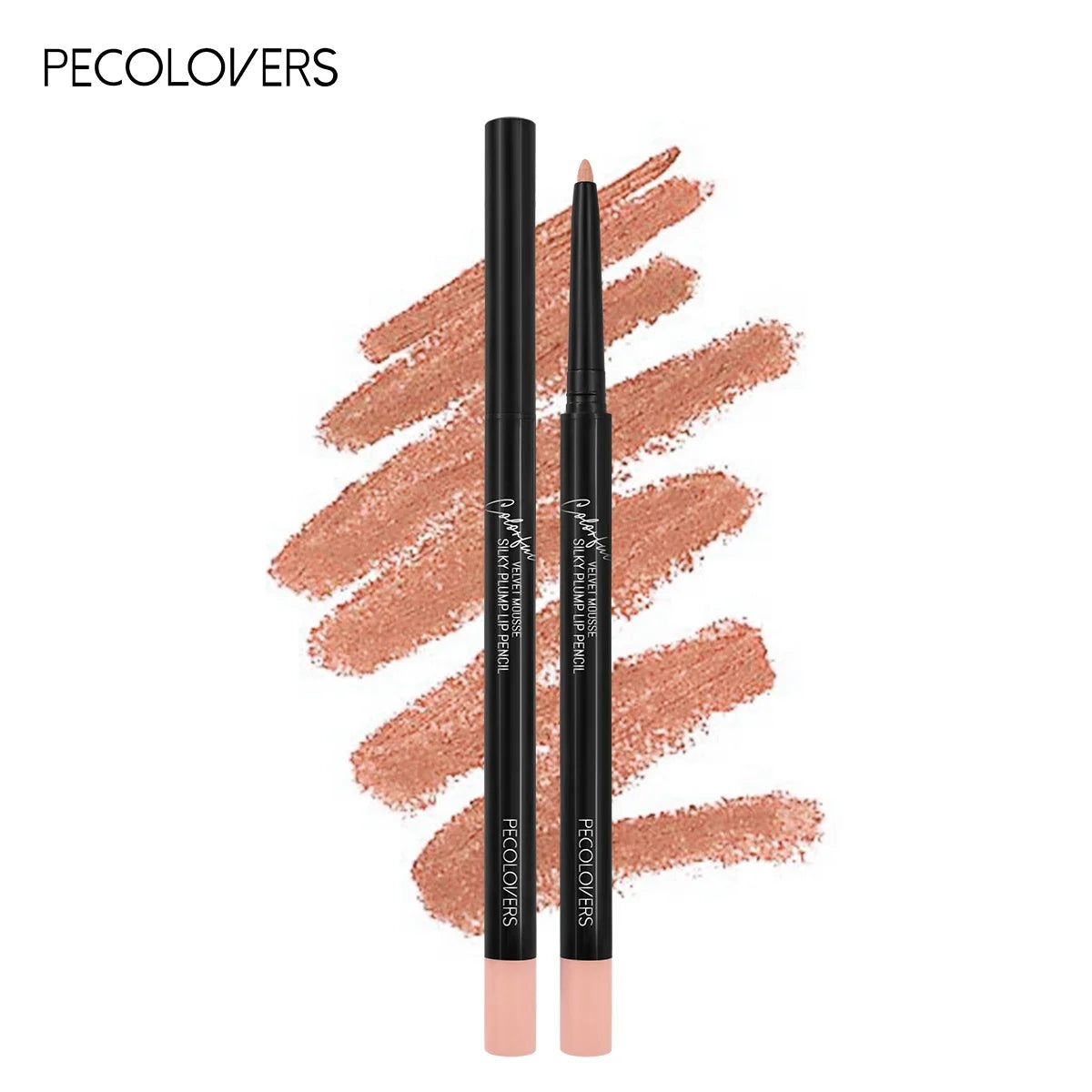 Nude Matte Lip Liner Pencil Lipstick Tint Makeup Waterproof Lasting Non-stick Lipstick Lip Liner Cosmetic