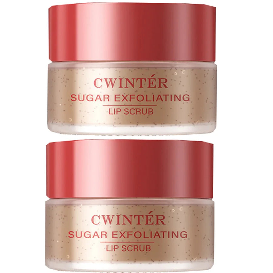 Lip Exfoliator Scrub and Moisturizer, Sugar Scrubs, Overnight Hydration & Softening, Brighten and Dark Lips Soothing Dryness