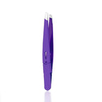 Colourful Precision Stainless Steel Tweezers For Eyebrow Hair Facial Hair Removal, Splinter, Blackhead Slant Tip Angle Tip Point