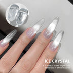 XEIJAYI 3pcs 15ml White Plain water cat's eye Magnetic Gel Nail Polish - Ultra Shine, Quick-Dry, Soak-Off UV/LED Varnish for Stu