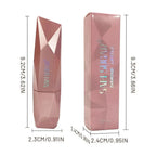 Diamond Glitter Lipstick Long Lasting Waterproof Moisturizing Highly Pigmented Metallic Shine Pearlescent Non Stick Cup Lipstick