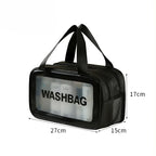 Wet-dry separation makeup bag portable toiletry bag travel essentials large capacity storage bag fitness swimming essentials