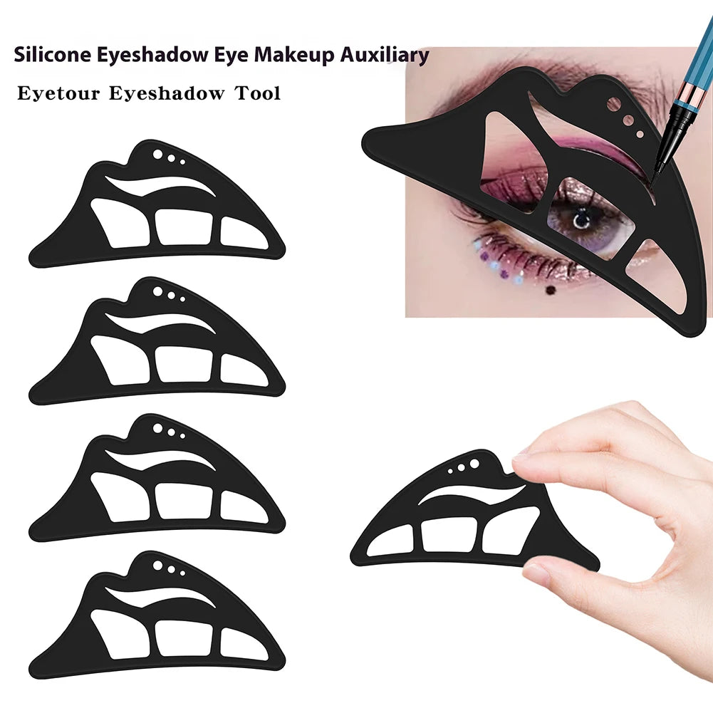 Eyeshadow Stencils Eyeshadow Shaper Make Up Stencils Eye Makeup Tools Eye Makeup Aid Tool Eye Liner Applicator For Beginners