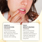 Brown Sugar Lip Scrub Gentle Exfoliating Dead Skin Removal Fade Lip Lines Moisturizing Nourishing Dry Chapped Lip Care 30g