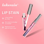 Peel Off Lip Stain 3 Colors Reveal Long Lasting Waterproof Pink Lip Tint Transfer Proof Non-stick Cup Lip Stain Women's Cosmetic