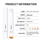 Lakerain Triangular Color-changing Foundation Stick With Brush Smooth Matte Natural Concealer Invisible Pore Foundation Cream