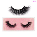 False Eyelashes 3D Mink Lashes Soft Fluffy Natural Long Fake Lashes Full Stripe False Eyelash Volume Eye Lashes for Makeup D101