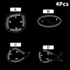 1PC Brow Mapping Ruler Eyebrow Shaping Ruler 1 Minute Fast Drawing Design Brow Easy Tool Microblading Permanent Makeup Stencils