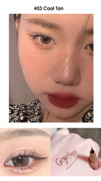 Eyeliner liquid pen is smooth, fast drying, waterproof, durable, not easy to smudge, and very thin eyeliner pen
