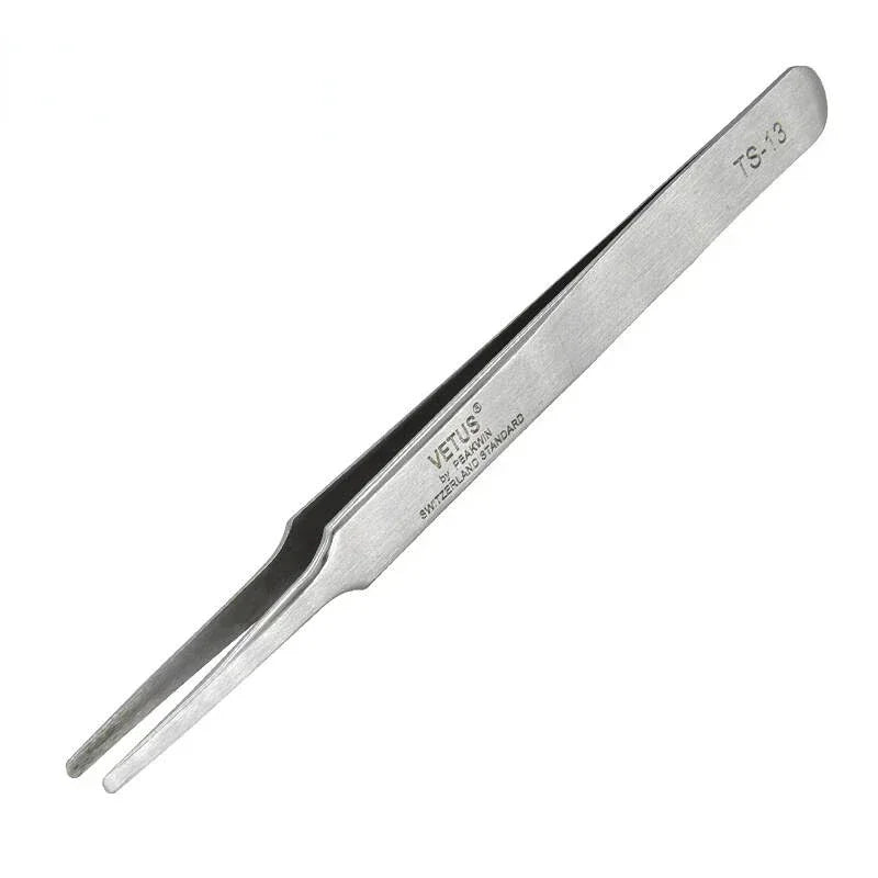 Stainless Steel Industrial Anti-static Multitool Tweezers Curved Eyebrow Lash Tweezer Precision Clamp Watchmaker Repair Tool
