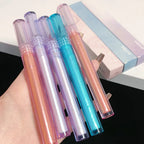 3pcs Set - 3 Colors Chameleon Eyeshadow: Pink, Micro Glitter Purple, Cyan, Chameleon Glitter Eyeshadow Long Lasting Eye Makeup