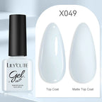 LILYCUTE  5ml Gold Sliver Metallic Liner Gel Nail Polish French Style Super Bright Mirror Pull Line Graffiti Painting Stripe Gel