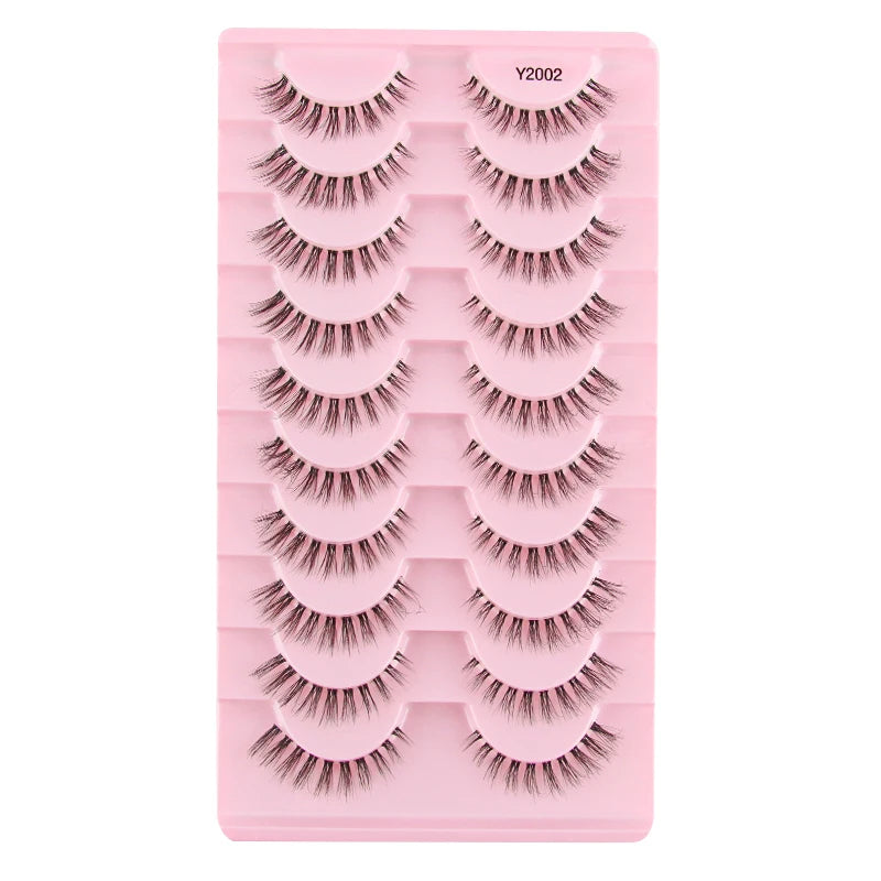 False Eyelashes 3/10 Pairs Natural Long Mink Lashes Strip Dramatic Fake Lashes Full Eye yelash Extension Makeup Faux Cils Tool
